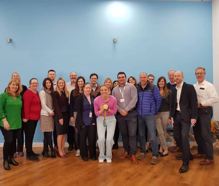group photo of KRW at Winnersh