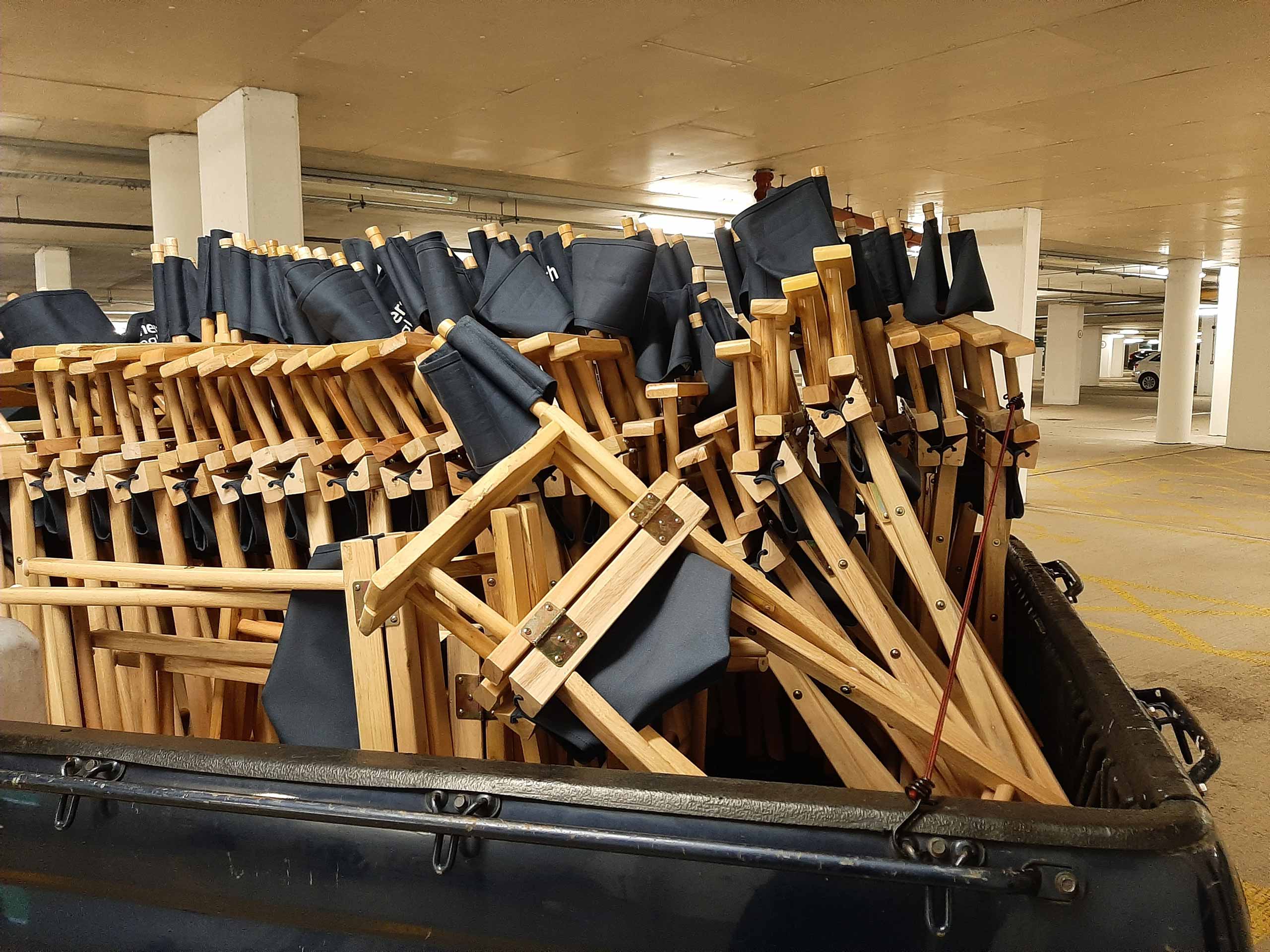 directors chairs given for donation