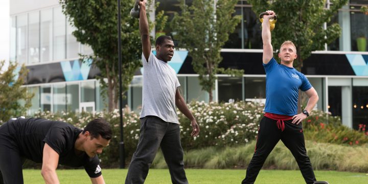 bootcamp session held outdoor